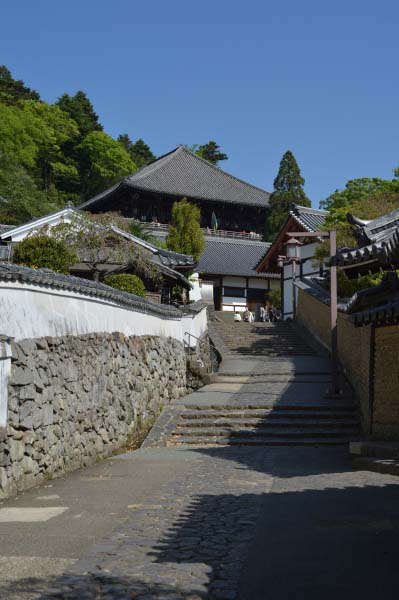 Walking to Nigatsu-do via the Rear Approach　-A Quiet Path Away from Crowds-