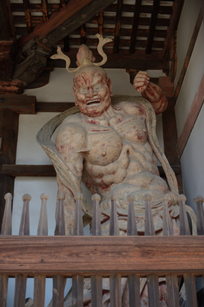 日本最古の金剛力士像阿形