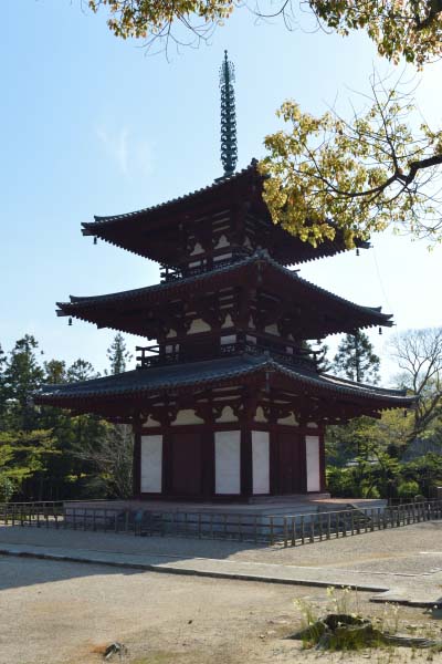 法輪寺の三重塔