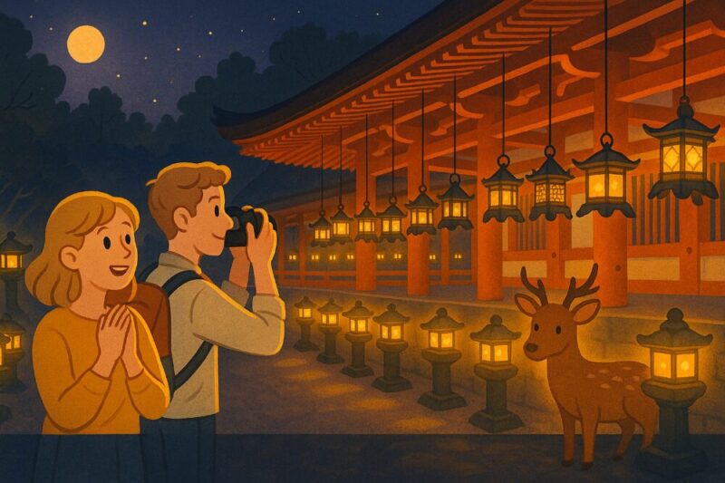 A Magical Night|Lantern Festivals at Kasuga Taisha Shrine